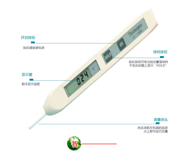 数字式测温笔